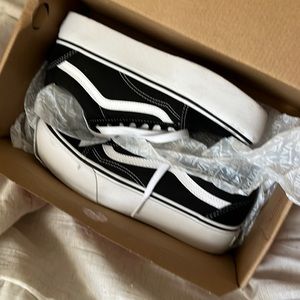 Vans Old Skool Platform black/white